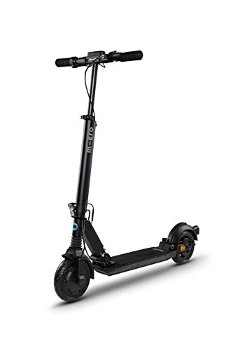 Electric Scooter : Micro Mobility Unisex – Adult emicro Explorer Electric Scooter, Black, 108.5 x 105 x 52 cm