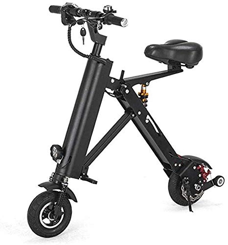 Electric Scooter : MISTLI Adult Electric Scooter, 36V 250W E-Scooter, Easy Carry Design, City And City Commuters with Lightweight Scooter Suitable for Adults And Teens, Life 40 Km, Black