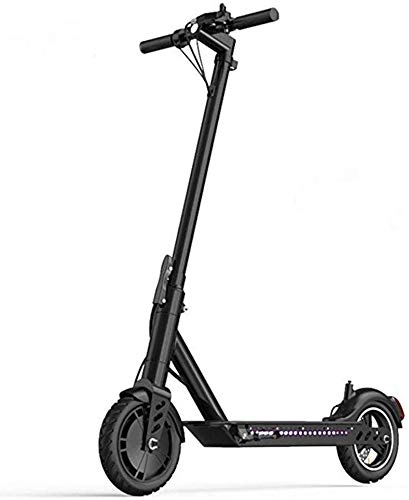 Electric Scooter : MISTLI Electric Scooter, Light Foldable, with 8.5-Inch Tires 36V Rechargeable Electric Scooters, Speed 30 Km / H, Suitable for Adults And Teens, Life 40 Km