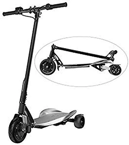 Electric Scooter : MISTLI Foldable Electric Scooter, 350W Powerful Motor Up To 30 Km / H Ultra-High Speed Electric Scooters with Display, Suitable for Adults & Teens