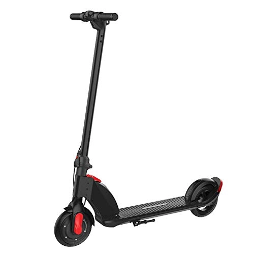 Electric Scooter : MMJC Adult Electric Scooter, 350W / 36V Multi-Function One-Button Folding Portable Comfortable Wear-Resistant Electric Bicycle, Detachable Battery, 20Km Unisex, A