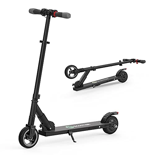 Electric Scooter : Mtricscoto Electric Scooter, Height Adjustabe Folding E-scooter, 23km / h Top Speed, Easy to Carry, Gift for Kids & Adults Black