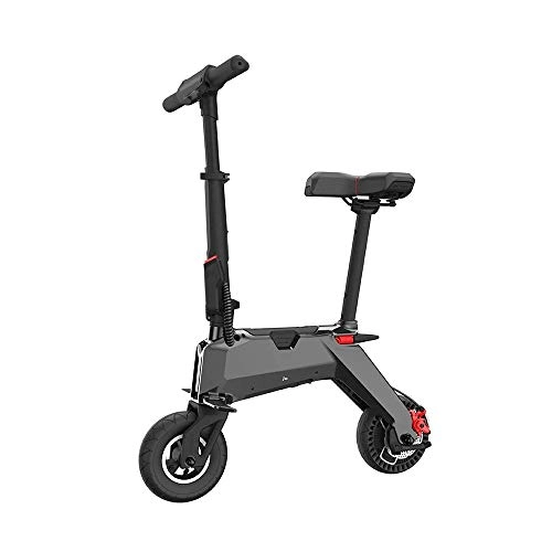 Electric Scooter : N\A Electric Scooter Adult, 350W Ultra-light Magnesium Alloy Body, Lightweight Electric Scooter For Men Women, 10-30 Km Durability, Short-distance Transportation Scooter Electric