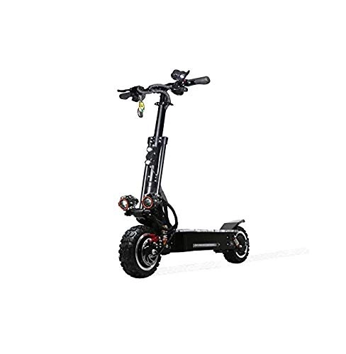Electric Scooter : N\A ZGGYA Scooter Electric, Maximum Speed 85KM / H, Maximum Load 200KG, 11-inch Dual-drive Off-road Electric Scooter, Electronic Power-off Braking + Front Rear Oil Braking