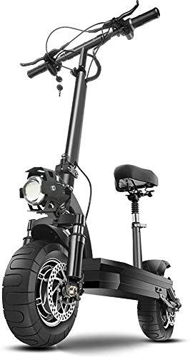 Electric Scooter : NA ZGGYA Electric Scooters, Equipped With Reverse Charging Technology, Powerful Dual Drive Mode 2400W Hall Brushless Motor, Foldable Scooter, Drive Mode 2400W Brushless Motor