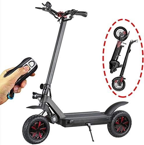 Electric Scooter : NA ZGGYAElectric Scooter Adult, 10-inch Pneumatic Tires-three Speed Modes, Portable Commuter Scooter With A Maximum Load Of 330 Pounds Maximum Mileage Of 37 Miles, Scooter Electric