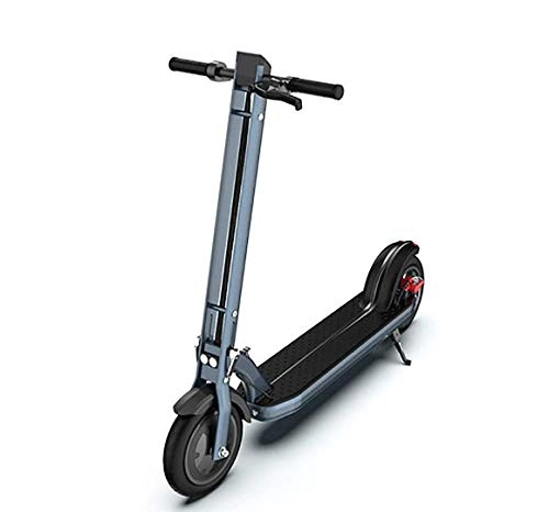 Electric Scooter : NA ZGGYAElectric Scooter Adult, 8 Inches / 36V / 350W, Three Speed Modes Front Rear LED Headlights, Maximum Speed 25KM / H Full Battery Life 30KM Charging Time 3-4 Hours, Portable Foldable