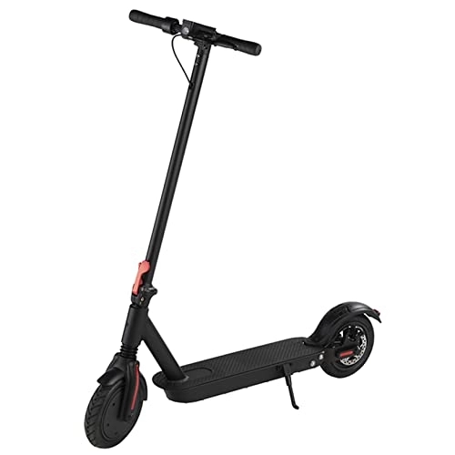 Electric Scooter : NaoSIn-Ni Electric Scooter Adults Fast 25Km / H, Portable E Scooter with APP Control, 25Km Long Range, 250W Motor, 8.5'' Pneumatic Rubber Tire, Max Load 264 Lbs, Red