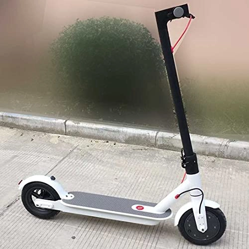 Electric Scooter : NC Folding Battery Car Electric Scooter Lithium Battery Folding Bicycle Electric Bicycle Electric Scooter White 48V4.4ah