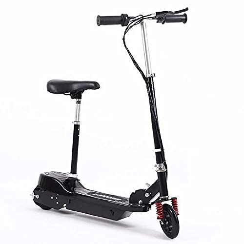 Electric Scooter : NC Scooter Two-wheeled Ultralight Lithium Battery Car Portable Folding Mobility Electric Scooter PU shock absorber