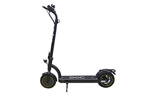 Electric Scooter : Nilox - Doc 8Five - Folding Electric Scooter - 350 W Enhanced Motor - Range Up to 25 km - Wheel Width 8.5" - Speed Limiter 6-20-25 km / h - with LED Rear Light
