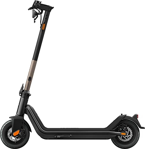 Electric Scooter : NIU Electric Scooter for Adults - 31 Miles Long Range, Max Speed 15.5MPH, 220 Lbs Max Load, Wider Deck, Tires & Handlebar, Foldable and Portable E-Scooter for Commuting (KQi3 Pro / Rose Gold)
