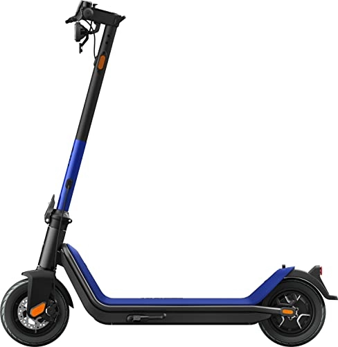 Electric Scooter : NIU KQi3 Sport Electric Scooter Adult, E Scooter 40km Long Range, 4 Speed Modes Adjustable, Max Speed 25km / h, 300W Motor, APP Control, Double Brakes, Foldable and Portable for Commuting (Blue)