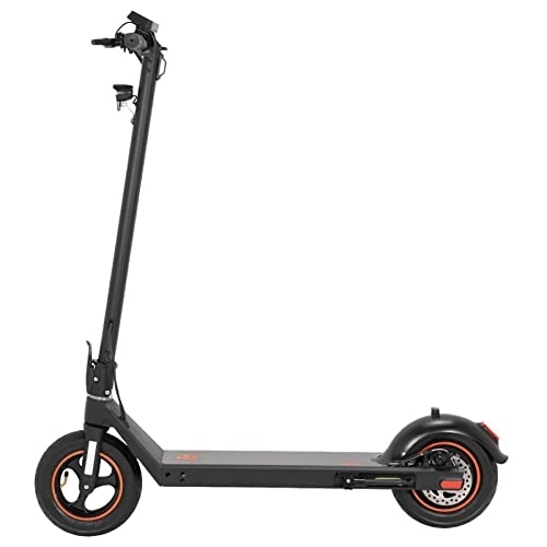 Electric Scooter : Off Road Electric Scooter Adult, Urban Commuter Folding E-Scooter 350W Motor - 36V / 10Ah Battery - 40km Max Range - LED Touch Display - 10-inch Pneumatic Tire - EABS+Rear Disc Brake (KugooKirin S4)