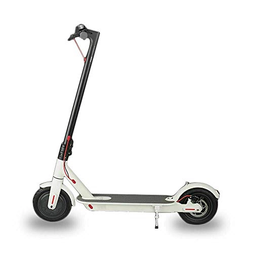 Electric Scooter : Orange Imports CHIC-WHITE 350W 36v 7.8AH Adults Electric E Scooter Lithium Battery 15 Mile Range