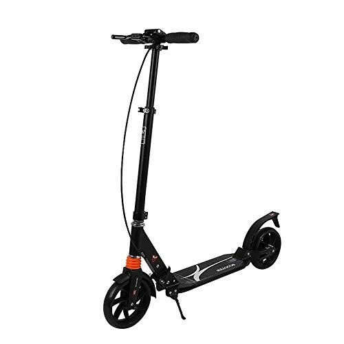 Electric Scooter : outdoor product Folding electric pedal, electric folding scooter, aluminum alloy city scooter, two-wheeled scooter, 8-inch disc brake scooter