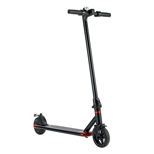 Electric Scooter : OUXI L1 Adult Electric Scooter, Folding E Scooter 3 Speeds with Fixed Speed Cruise APP Control Function 7.5AH 24V 250W 6.5 Inch Max Speed 15.6 MPH / 25km / h Lightweight for Teenager Commuting (Black)