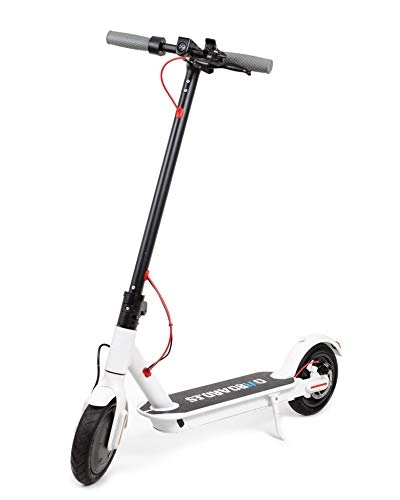 Electric Scooter : Oviboard M365 Pro White Folding Electric Scooter 25km / h, 25 km Range