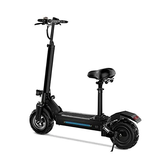Electric Scooter : Performance Electric Scooter, Adult Electric Scooter 48V26.6AH Aluminum Alloy Vacuum Tires Maximum Speed 80Km Foldable Electric Scooter 26.6AH