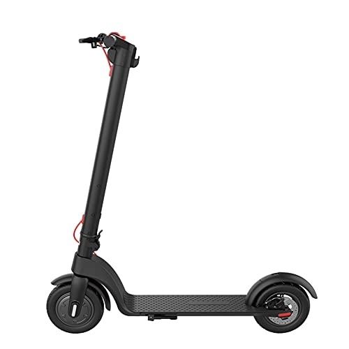Electric Scooter : Portable E-Scooter Bicycle Electric X7 Electric Kick Scooter Foldable Adult With Two 10 inchs Wheels 350W Brushless Motor 25KM Long Range 36V Removeable Battery for Commute