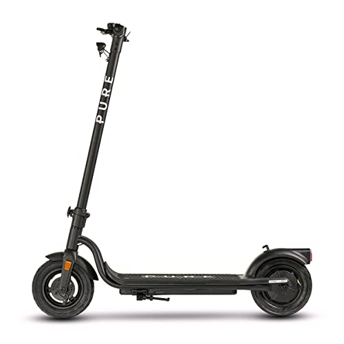 Electric Scooter : Pure Air Go Electric Scooter, Black