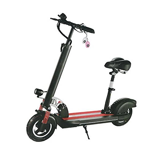 Electric Scooter : Qohg two-wheel foldable wheel adult electric scooter off-road self-balancing scooter