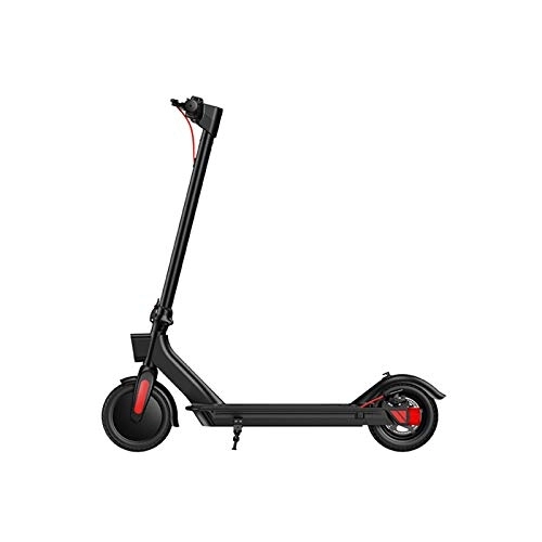 Electric Scooter : QWET High Endurance 8.5-Inch Electric Scooter, Aluminum Alloy Mini Folding Adult Scooter, Strong Load-Bearing And Electronic Display, B