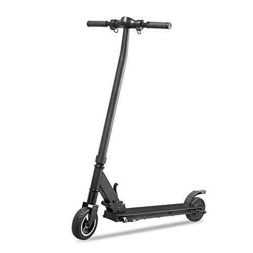 Electric Scooter : QXFJ 200W Electric Scooter Adult, 3 Speeds Maximum Speed 25km / H Maximum Endurance 20km 5.5-Inch Solid Explosion-Proof Tire Maximum Load 75KG Foldable Commuter Scooter