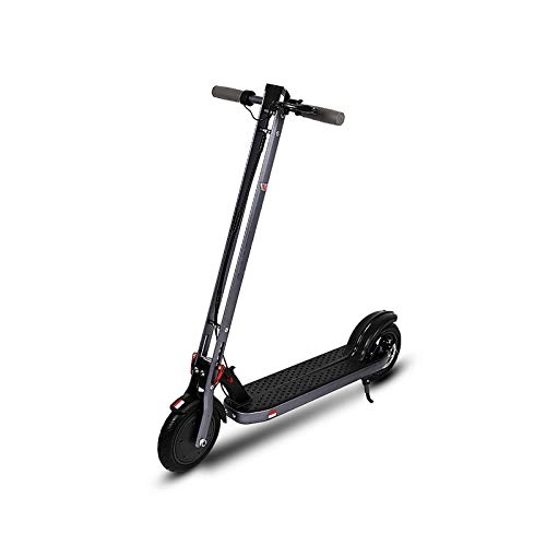 Electric Scooter : QXFJ Electric Scooter Adult, Maximum Speed 35Km / H Maximum Load 100kg Suitable For Short Trips Maximum Endurance 60km 16AH Lithium Battery 8.5 Inch Tires Foldable