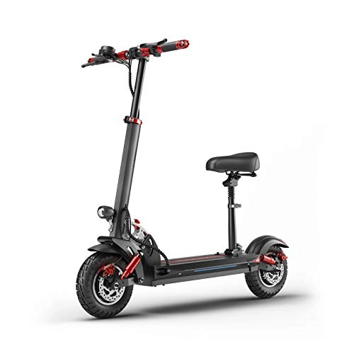 Electric Scooter : QXFJ Electric Scooter, Maximum Load 150kg 2A Battery Suitable For Short Trips 5-6H Fast Charging 10 Inch Thick And Widened Explosion-Proof Tires Adult Folding Electric Scooter