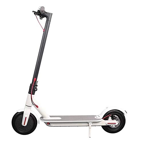 Electric Scooter : QXFJ Foldable Electric Scooter, 3-Speed Power Adjustable Maximum Speed 25KM / H Suitable For Short Trips 4.4a / 6.6a / 7.8a Lithium Battery Maximum Load 120kg Maximum Mileage 15 / 25 / 35KM