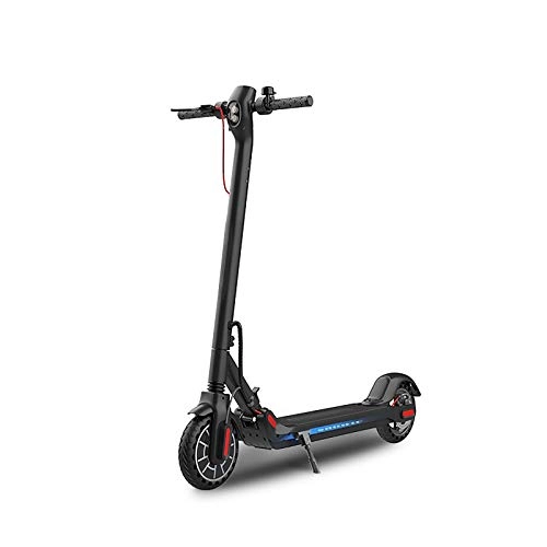 Electric Scooter : QXFJ Foldable Electric Scooter, Maximum Speed 30km / H 36V / 7.5A Battery 3 Riding Modes Suitable For Short Trips 8.5-Inch Honeycomb Solid Tire Maximum Load 120kg Smart APP Foldable