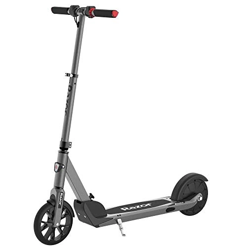 Electric Scooter : Razor E Prime Foldable Electric Scooter, Grey
