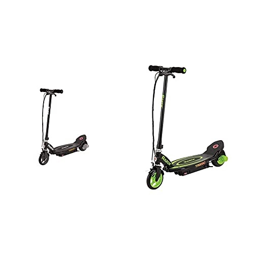 Electric Scooter : Razor Power Core E90 Electric Scooter, Black & Power Core E90 Electric Scooter, Green