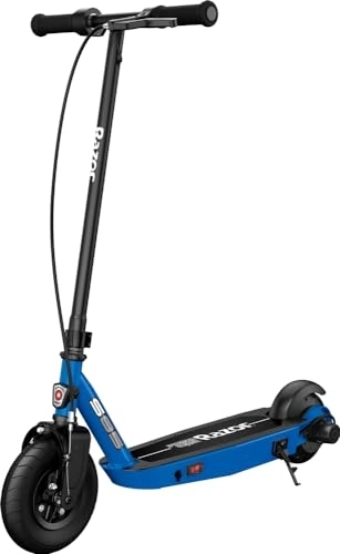 Electric Scooter : Razor Power Core S85 Electric Scooter for Kids Age 8 and Up, 8" Pneumatic Front Tire, Power Core High-Torque Hub Motor, Up to 10 mph, All-Steel Frame, Blue