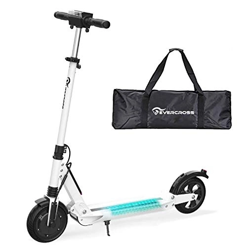 Electric Scooter : RCB Electric Scooter Folding Scooter Maximum speed 30km / h, 350W Motor, Anti-Skid Tire and LCD Screen, Waterproof, For Adults and Teenagers