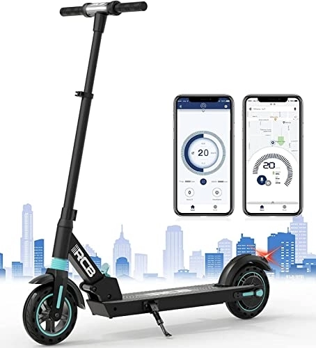 Electric Scooter : RCB Electric Scooter, Ultra Portable Electric Scooter with APP, 3 Speed mode, LCD display, Cruise Control, Innovative folding method, Electric Scooter Adult