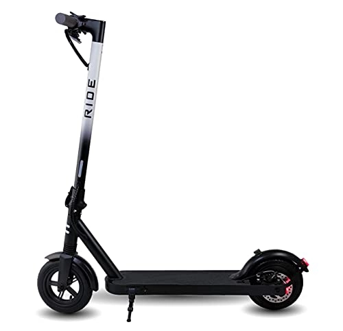 Electric Scooter : RIDE GB adult electric scooter 500 * 25 km / ph * 30 km range * smartphone APP * front suspension * xiaomi dashboard * free graphics pack (quartz grey)