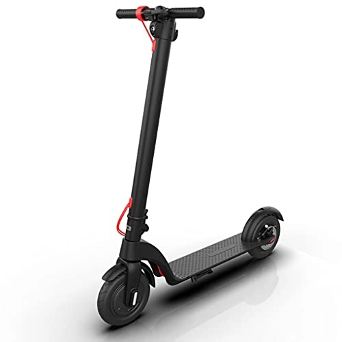 Electric Scooter : RuBao 8.5 inch X7 - Adult Electric Scooter, Foldable Commuting Scooter, 350W Motor&36V 5Ah Lithium Battery Up to 14 Miles Long-Range & 15.5 MPH, UL Certified (Size : 36V / 7.8AH)