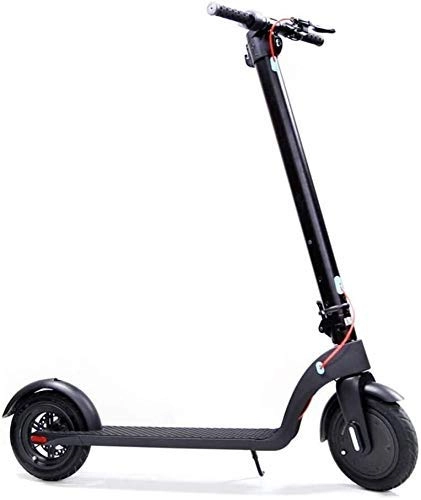 Electric Scooter : Scooters for Adults Electric Scooter Electric Folding Scooters Motorcycle Scooter Smart Folding Cart Vacuum Tire Removable Battery 10-Inches