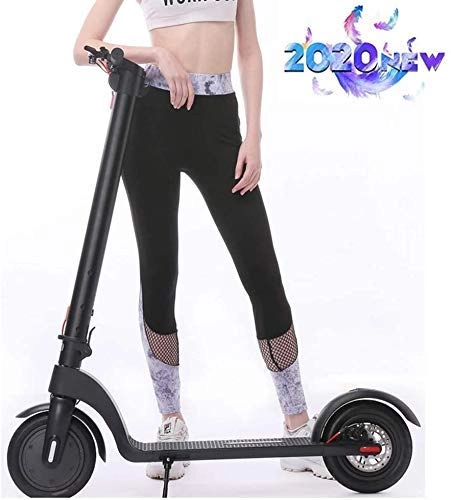 Electric Scooter : Scooters for Adults Gliding Movement Off Road Kick Scooters 12 Ah 10Ah Battery Removable 8.5 Inch 10 Inch 700W Motor Foldable Electric Scooter (Color : Black, Size : 10inchAirtire)