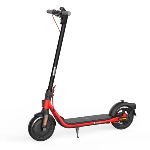 Electric Scooter : Segway-Ninebot D38e Electric Scooter for Adults, Top Speed 15.5 mph, Range 23.6 Miles, with 3 Ride Modes, Electronic Front Brake and Rear Drum Brake, Front, Rear and Side E-Mark Reflectors