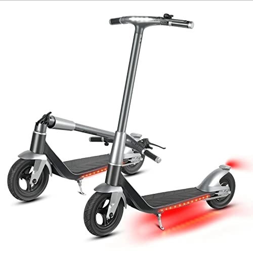 Electric Scooter : Silver Wings E Scooter for Adults, 10 Inch Pneumatic Tyres, Foldable Electric Scooter with LCD Screen (20 km / h, 25 km Range, 36 V / 7.8 Ah Battery, Load up to 120 kg)