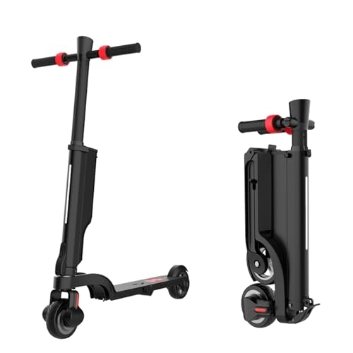 Electric Scooter : SKUBIS 25Km / H Mini Folding Electric Scooter, Adult Small Lithium Battery Balancing Scooter, Led Front Lighting