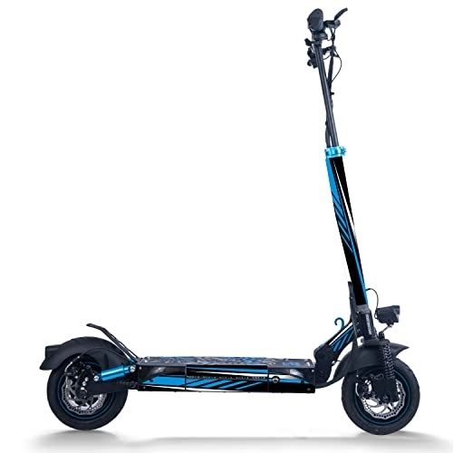Electric Scooter : STYLISH SCOOTERS Smartgyro Electric Scooter Stickers (Sport Blue 2)