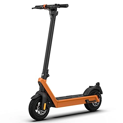 Electric Scooter : SUV Off Road Electric Scooters for Adults with 500W Motor Up To 40Km / H, 36V / 15.6Ahremovable Lithium Battery, Max Long-Range 65Km, 10" Vacuum Tire, Orange