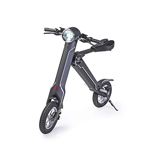 Electric Scooter : The Official Cruzaa Foldable & Bluetooth with Built-in speakers, foldable Electric Scooter (Carbon Black)