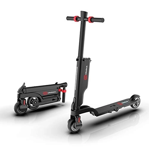 Electric Scooter : The Official Cruzaa - foldable City electric scooter / e-scooter -Built in speakers to stream music