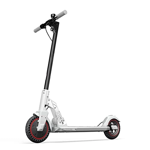 Electric Scooter : UIUI Electric Folding Kick Scooter male / female adult foldable portable scooter, 36V / 7.5AH lithium battery, charge-free cellular tires, battery life 30km, 25km / h, load-bearing 120kg