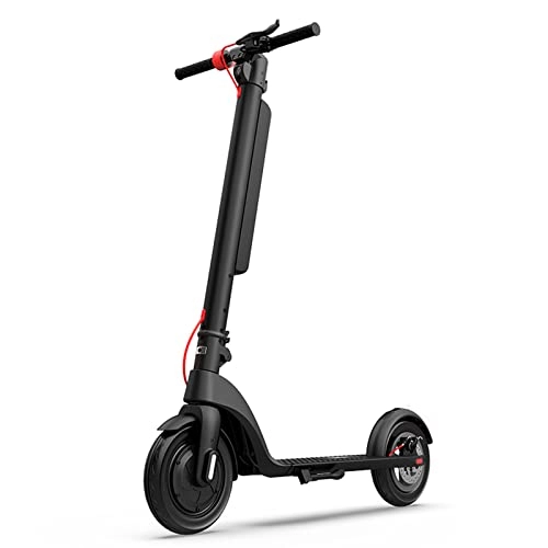 Electric Scooter : UIUI Electric Scooter Foldable and Portable Electric Scooters Adult small battery car 10Ah lithium battery 10-inch explosion-proof tires, 45KM battery life